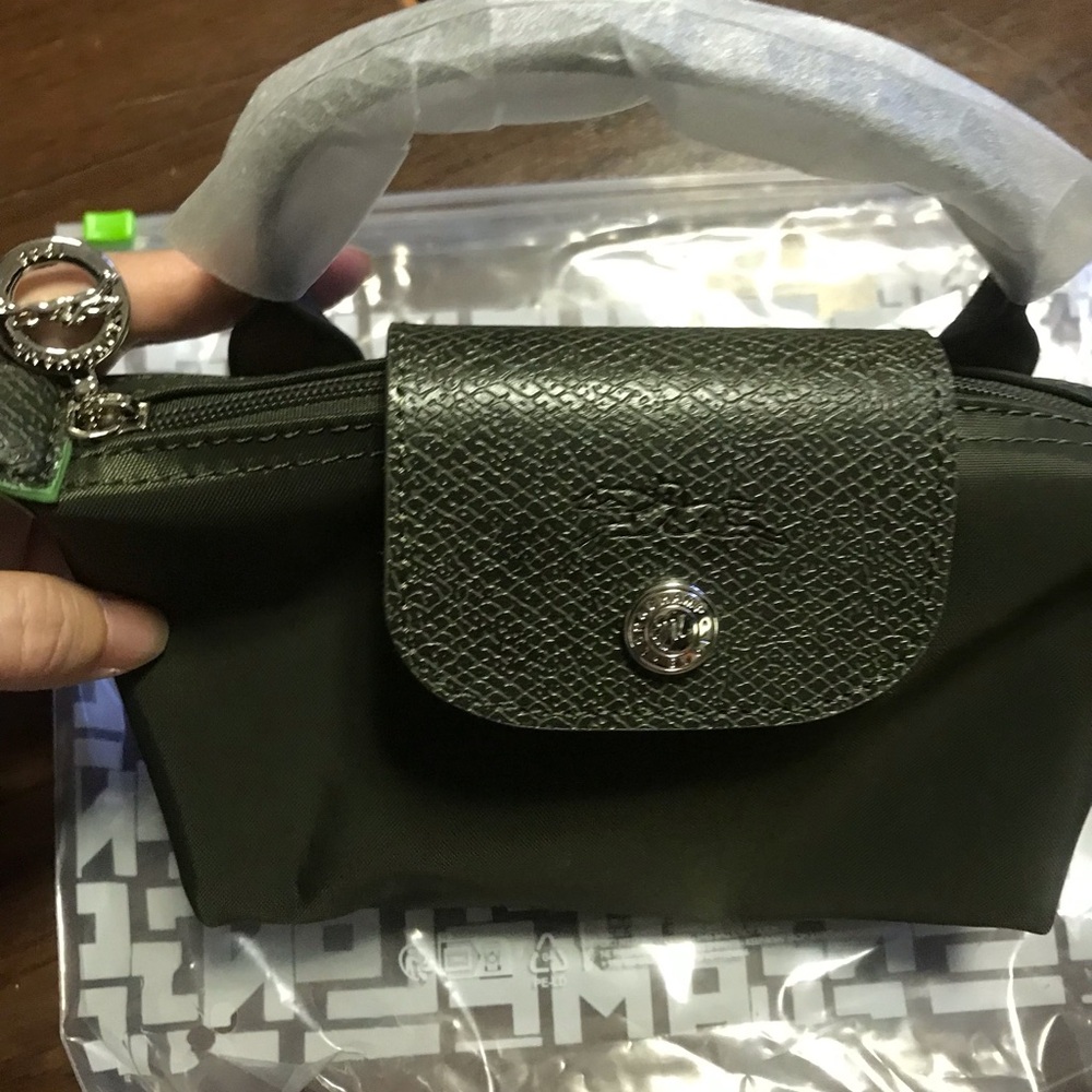 Longchamp Loden Small Top-Handle Cosmetic Pouch